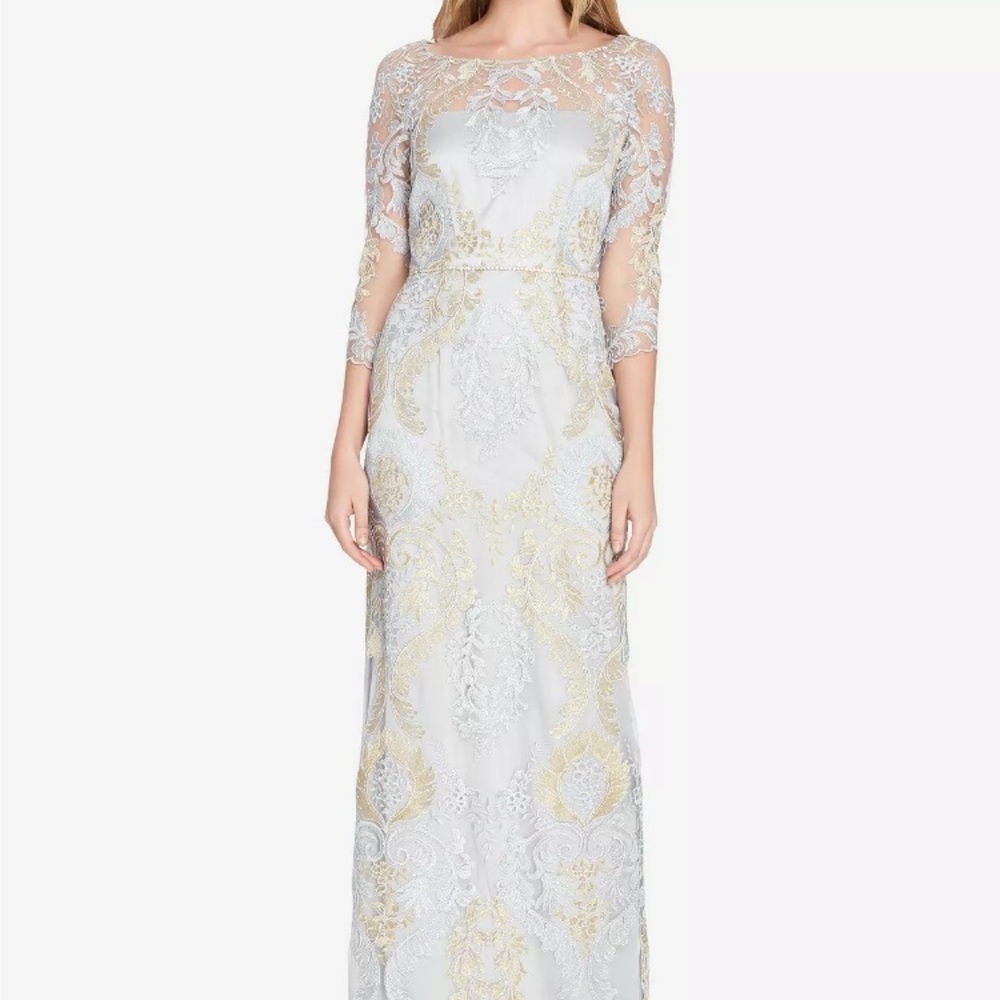 Tahari Lace Gown